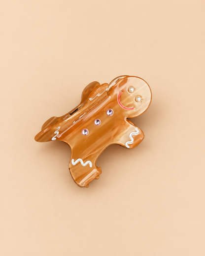 Ginger Lebkuchenmann Haarklammer