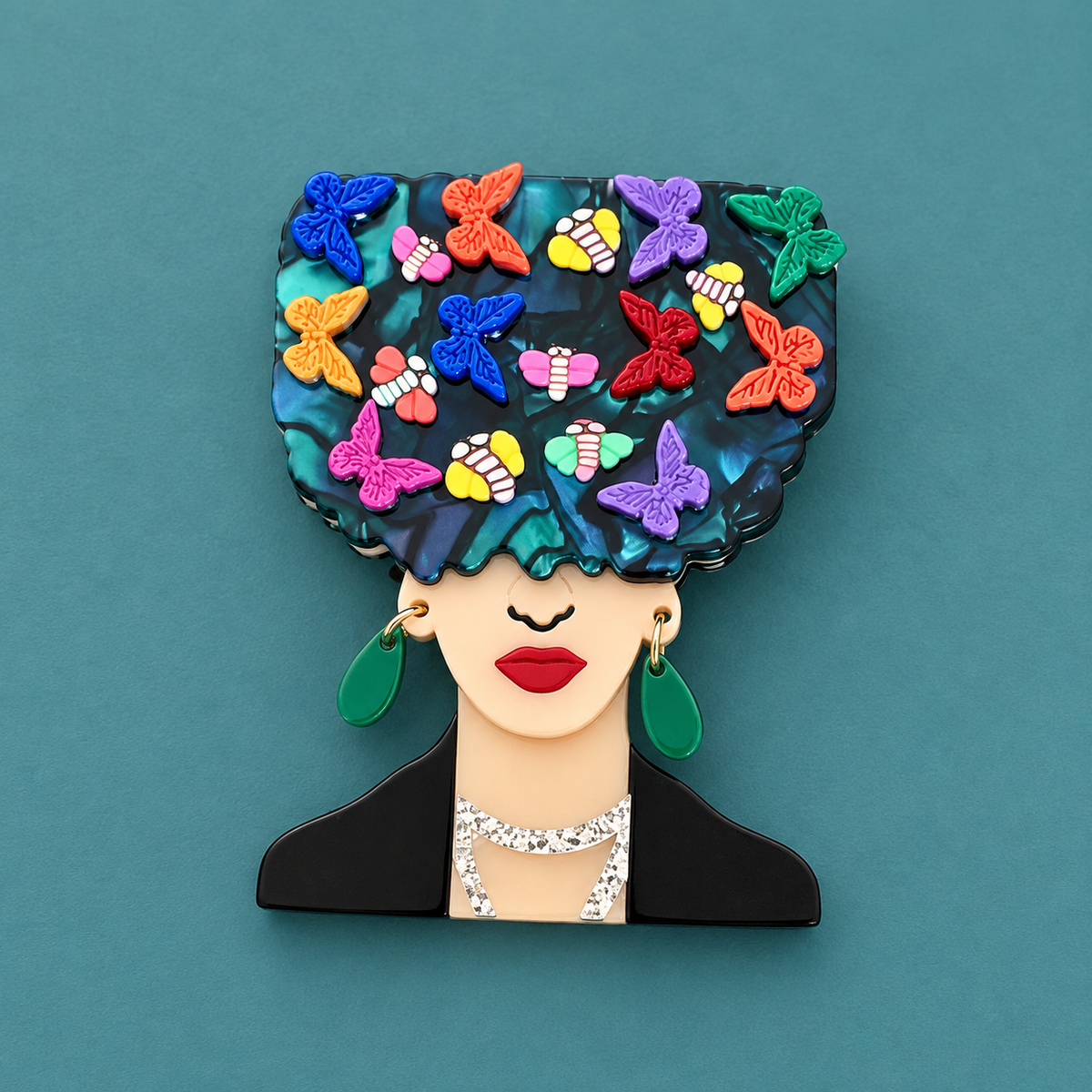 Frida Forever Brosche