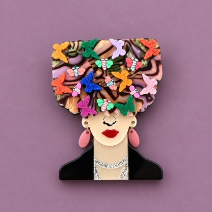 Frida Forever Brosche
