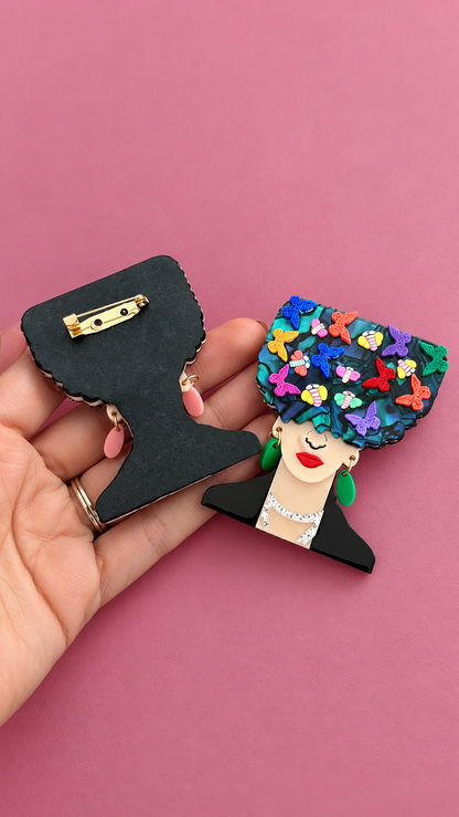 Frida Forever Brosche