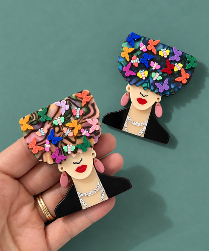 Frida Forever Brosche