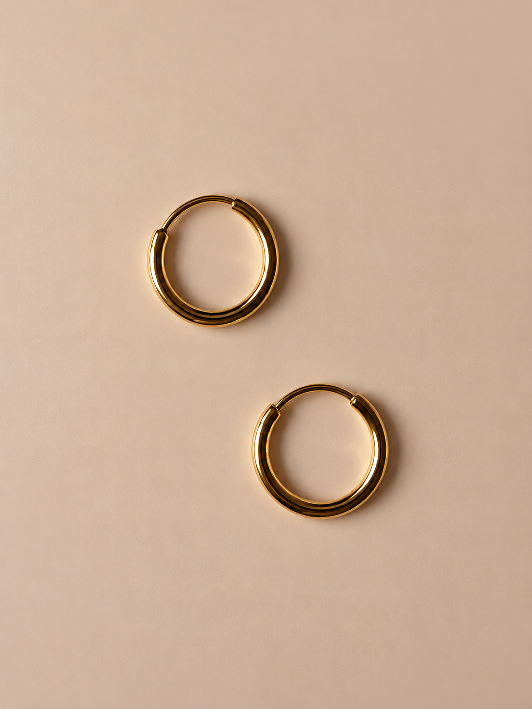 Classic Hoops Small Gold