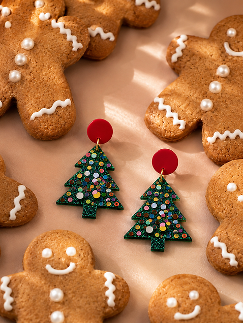 Christbaum Ohrringe