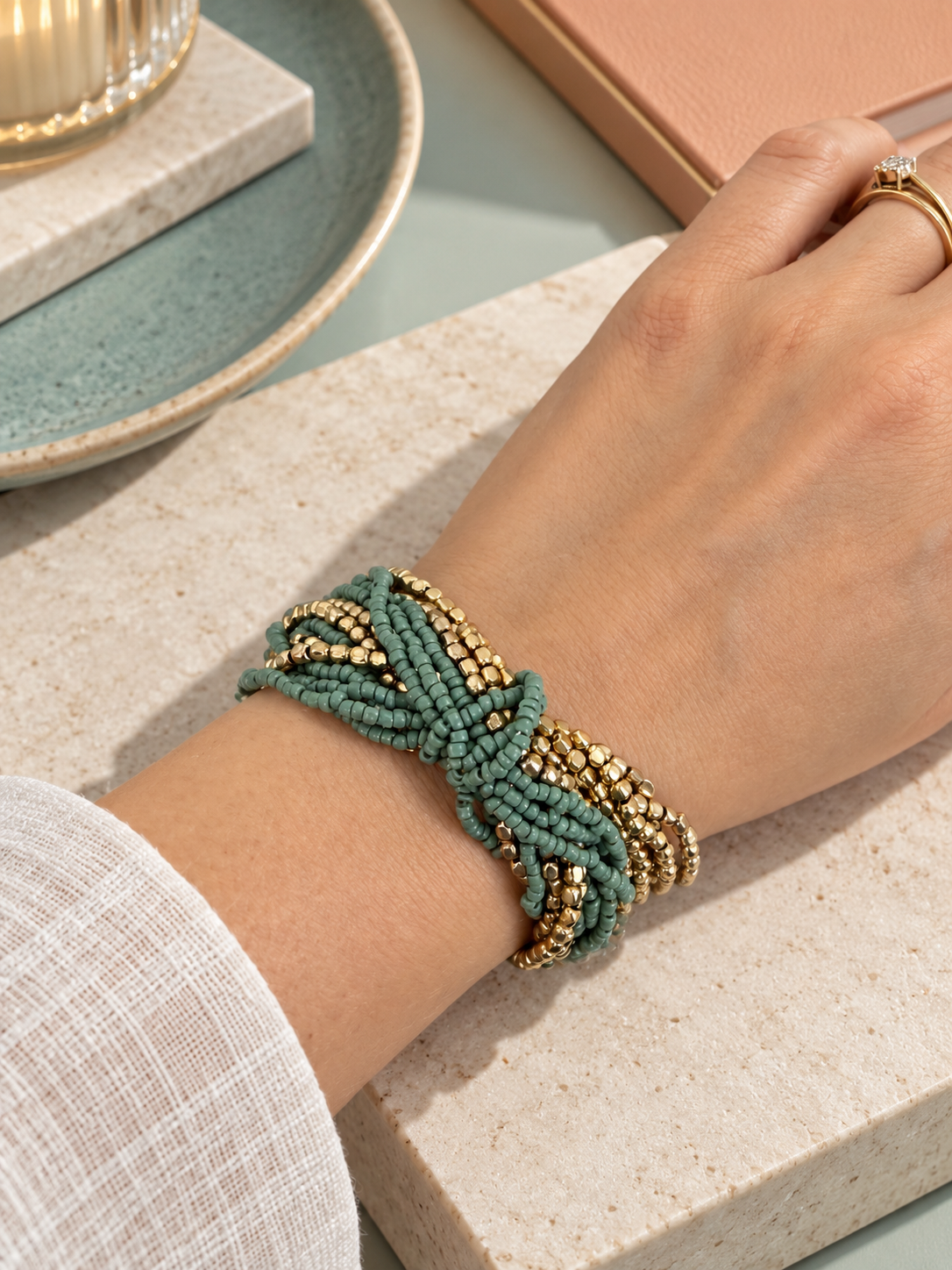 Knot Today Perlenarmband