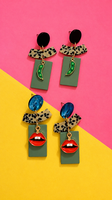 Wild Thing Statement Ohrringe
