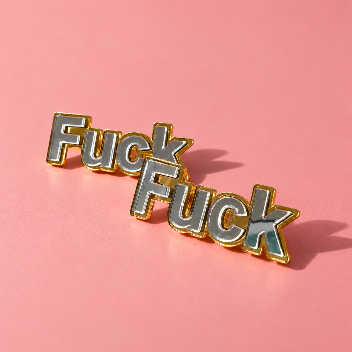 Fuck Statement Ohrringe